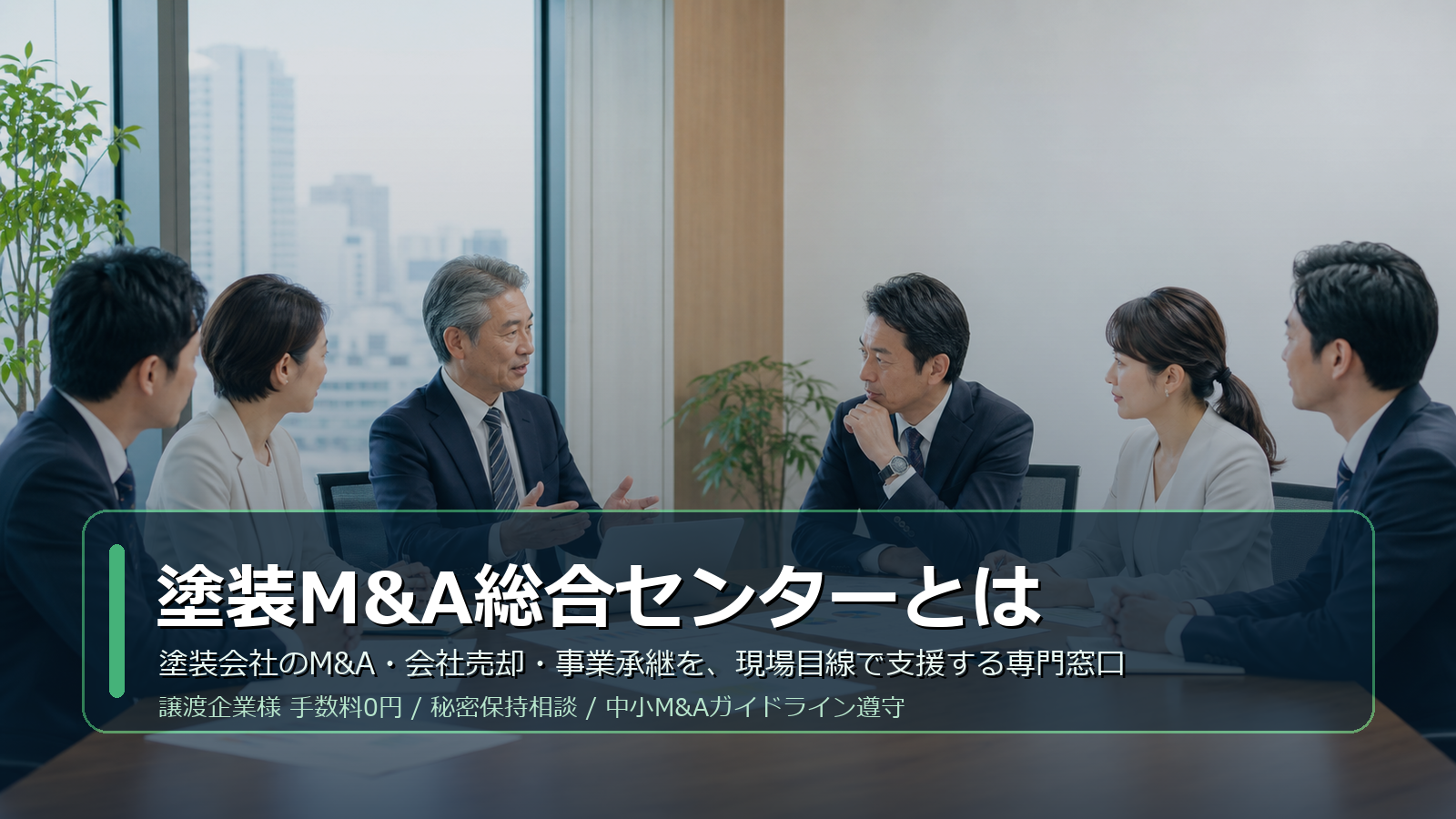 塗装M&A総合センターとは